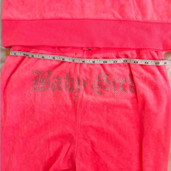 Y2K Baby Girl Velour Track Suit - Picture 8 of 10